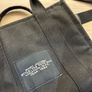 Marc Jacobs Black Canvas Small Tote Bag Image 6