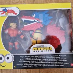 BRAND NEW Minions The Rise of Gru - Dragon Disguise Action Figure Story Pack