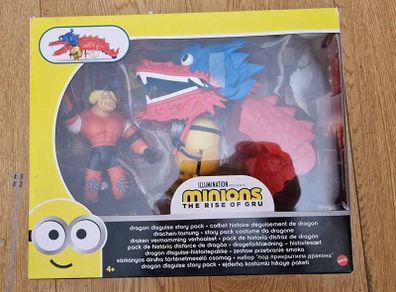BRAND NEW Minions The Rise of Gru - Dragon Disguise Action Figure Story Pack