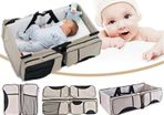 Baby 3 in 1 Portable Bassinet Cot Mummy Travel Bag Diaper Bag and Change Station