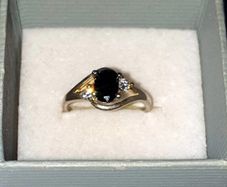 Hallmarked Pristine Vintage Sterling Silver Ring
