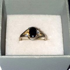 Hallmarked Pristine Vintage Sterling Silver Ring