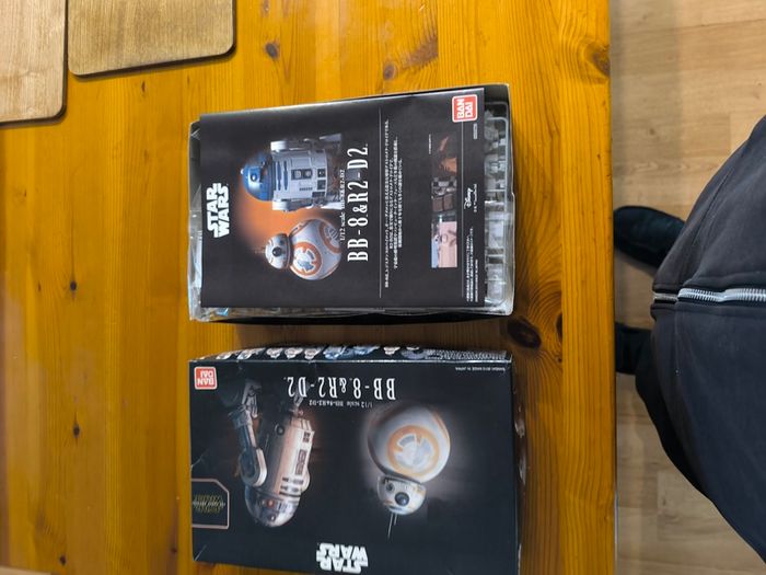 Bandai 1/12 Star Wars BB-8 & R2-D2 Model Kit (OOP / Out of Production)