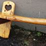 Rustic driftwood floating mantle / shelf Image 5