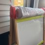 Kids easel - white board, paper and chalk Image 2
