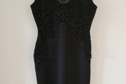 Black bodycon dress