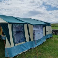 Conway Classic Trailer Tent with 2 Awnings