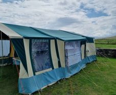 Conway Classic Trailer Tent with 2 Awnings