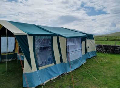 Conway Classic Trailer Tent with 2 Awnings