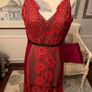 Three Floor Dress in Red lace, perfect condition , UK 12. Image 2