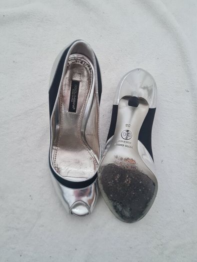Dolce&Gabbana leather shoes heels