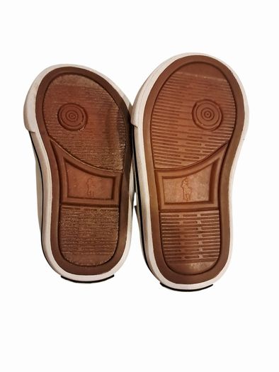 Polo Ralph Lauren leather toddler trainers