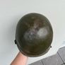 US WW2 McCord 1942 Fixed bale rear seam M1 helmet with Vietnam P64 liner Image 5