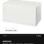 Grey bench toy storage Image 2