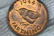 GB 1944 farthing uncirculated