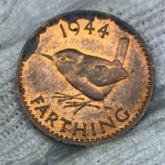 GB 1944 farthing uncirculated
