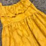 Yellow Floral Dress Image 6