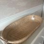 Rattan Changing Basket Image 2