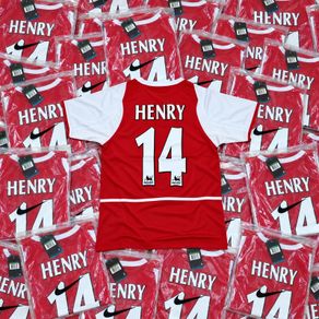 Arsenal retro football jersey