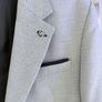 Benetti Signature Mens Blazer - Ice Blue - Size 44S Image 3
