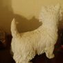 White Scottie Dog Ornament Image 4