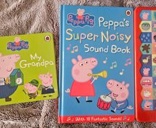 Peppa's Super Noisy Sound Book + My Grandpa Board Book