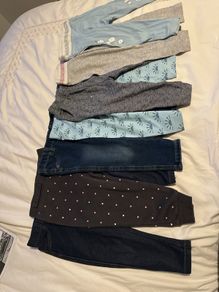 baby trousers 7 pairs - 12-18 months