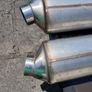 Honda Motorcycle muffler x2 Image 7