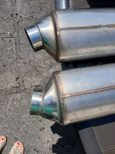 Honda Motorcycle muffler x2