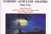 Schifrin. Schuller. Shapiro. Piano Trios. CD. Free Postage!.