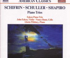 Schifrin. Schuller. Shapiro. Piano Trios. CD. Free Postage!.