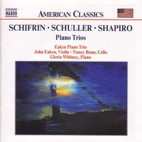 Schifrin. Schuller. Shapiro. Piano Trios. CD. Free Postage!.