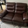 3+2 seater leather sofa Image 3