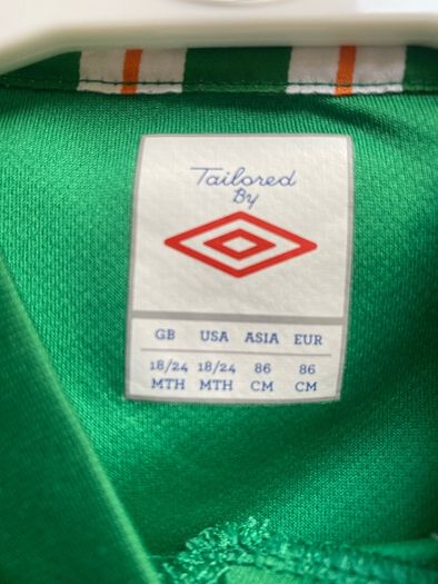 Size 18-24 months Ireland Kit