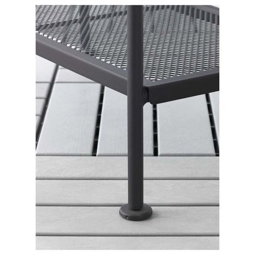 Ikea Lacko outdoor garden metal shelving unit 162cm H x 62cm W