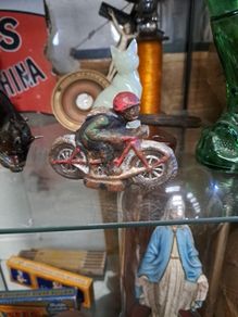 Vintage Cast Iron Motorcycle