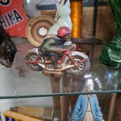Vintage Cast Iron Motorcycle