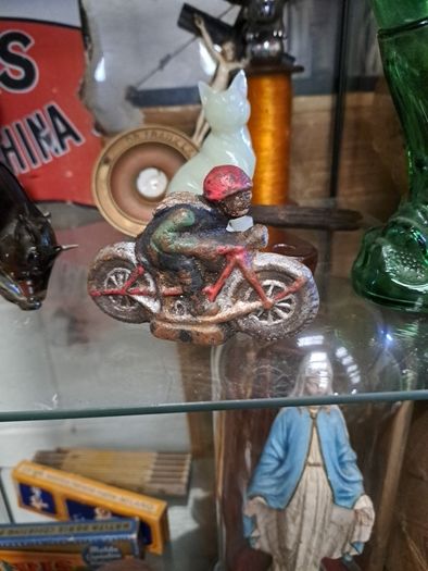 Vintage Cast Iron Motorcycle