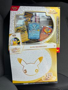 30th Anniversary Pokemon ETB & Poster Bundle