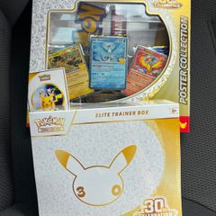 30th Anniversary Pokemon ETB & Poster Bundle