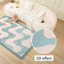 Cloudsoft baby play mat 200x150x2.5cm, curved children's room rug memory foam  baby crawling mat with non slip underside children's play mat/tatami mat Image 4