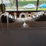 ladies new taupe platform converse trainers size 5 Image 5