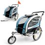 2-in-1 Child Bicycle Trailer & Jogger Stroller for 1-2 Children Image 4
