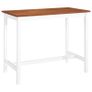 Bar Table Solid Wood 108x60x91 cm Image 2