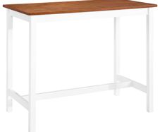 Bar Table Solid Wood 108x60x91 cm