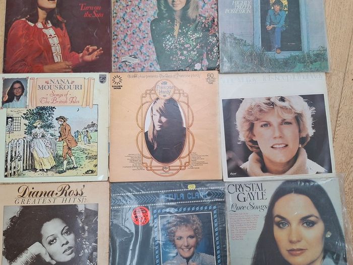 53 Original Vintage Vinyl records