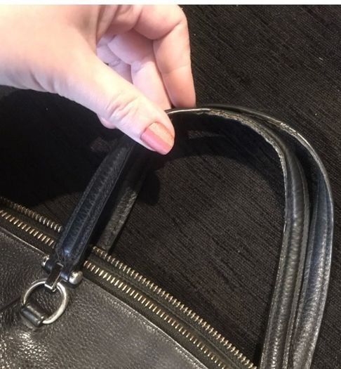 Coach bag leather