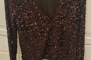Gorgeous sequin top