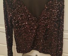 Gorgeous sequin top