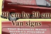 Van sign writing